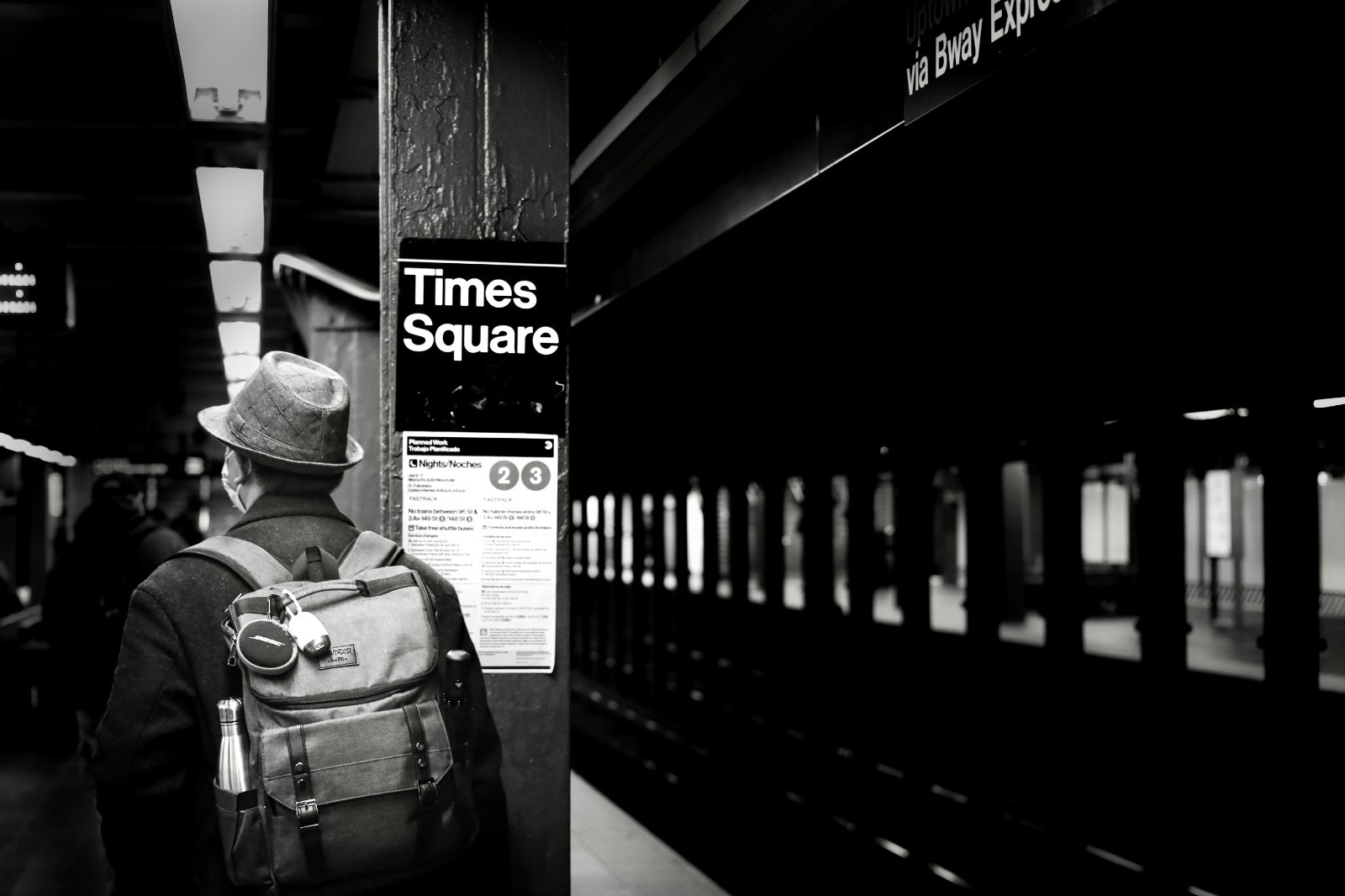 Black and White, New York City, Photography Print