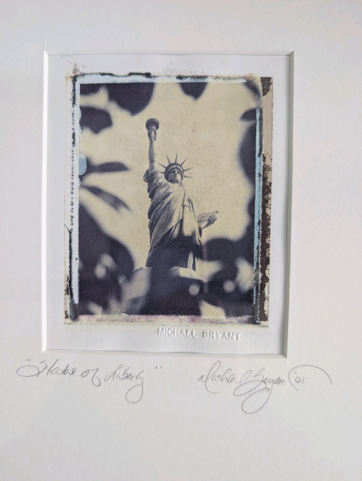 Vintage signed Michael Bryant Photography USA Art, Black & White Set Of 2