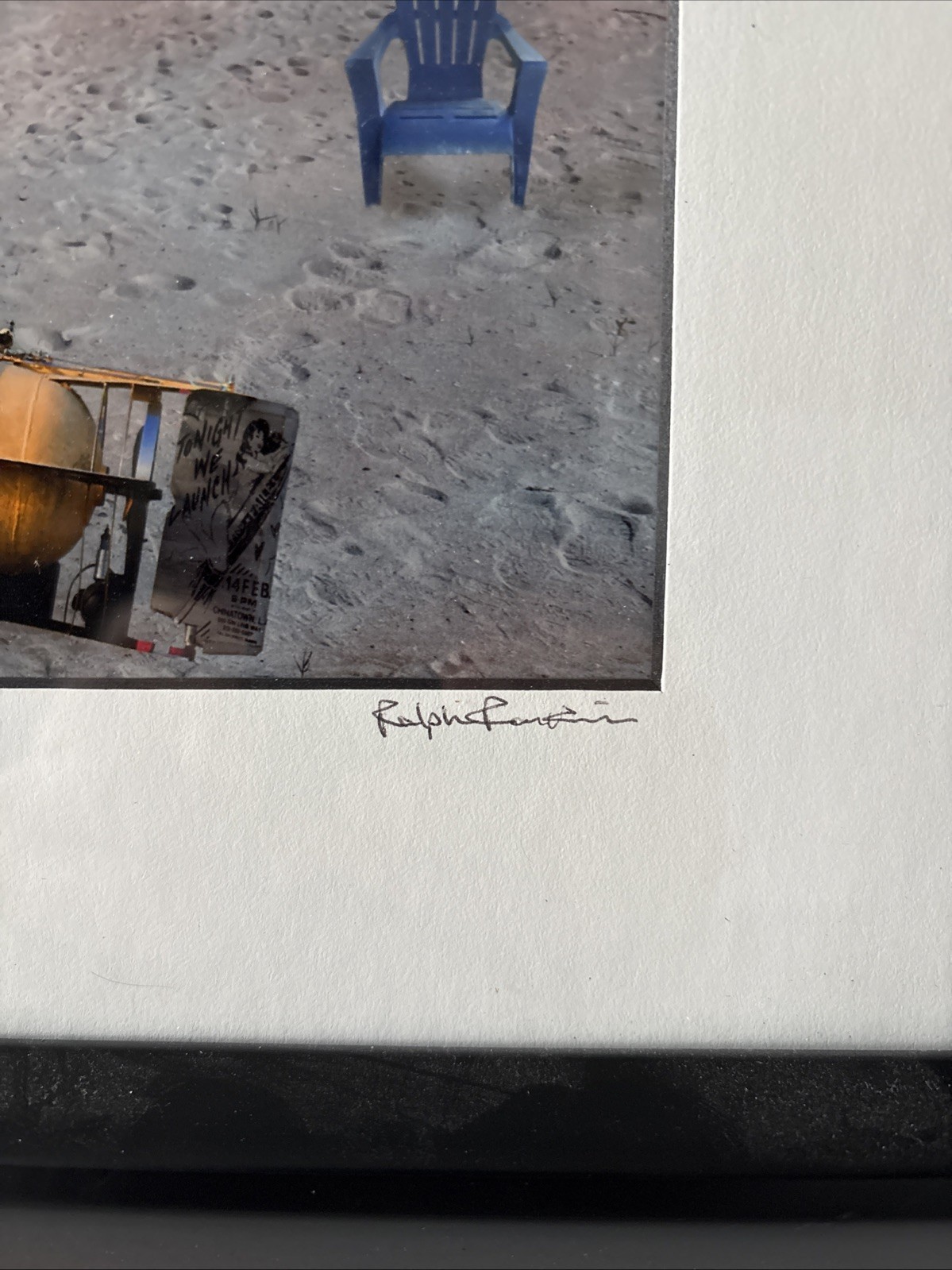 Ralph Rankin VW’s Vans Submarine Keep On Keepin’ On Signed 20” x 16” Beach Scene