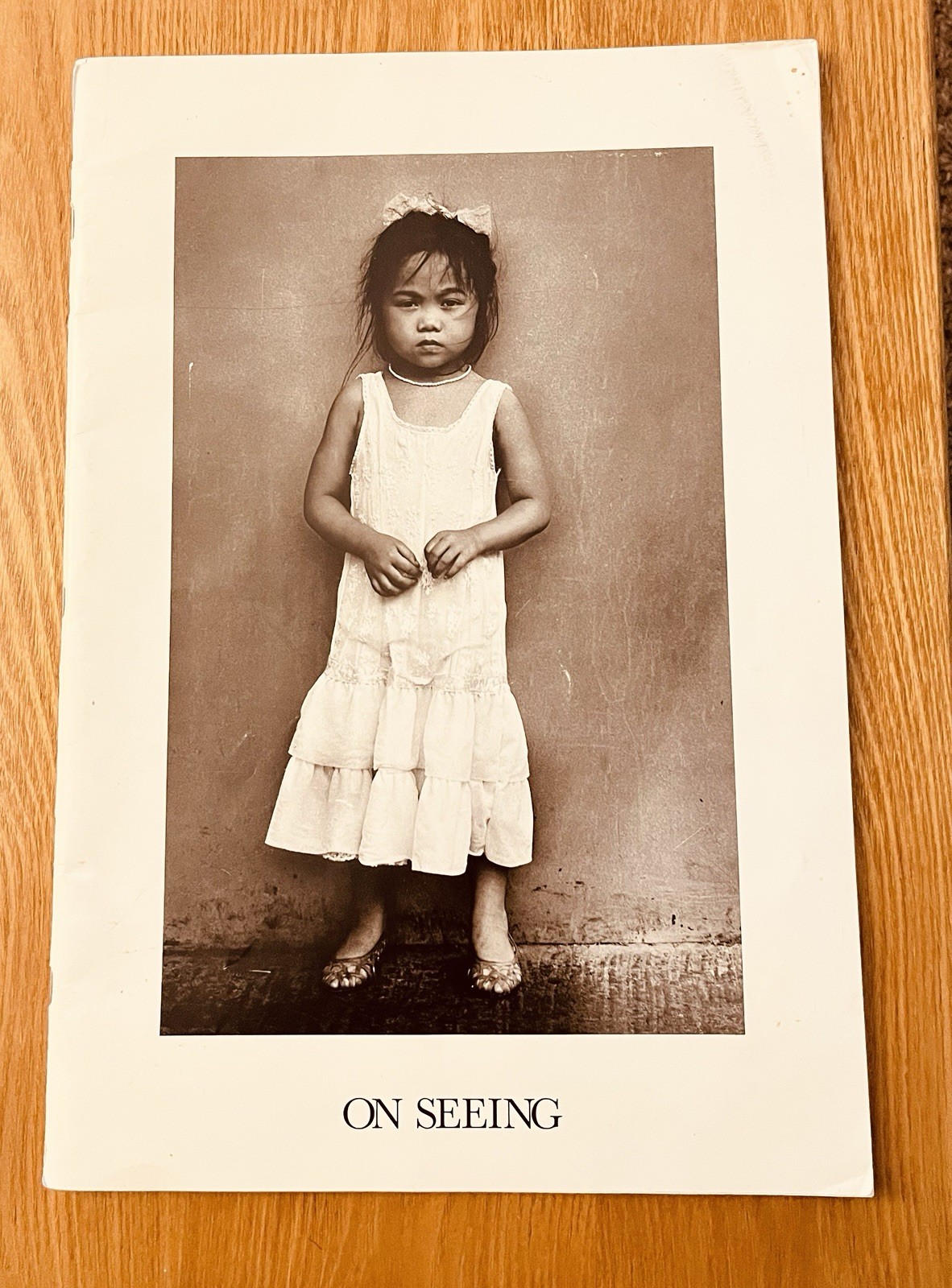 RARE 1988 NY School of Visual Arts SVA 1st Issue of ON SEEING Magazine Photo ART