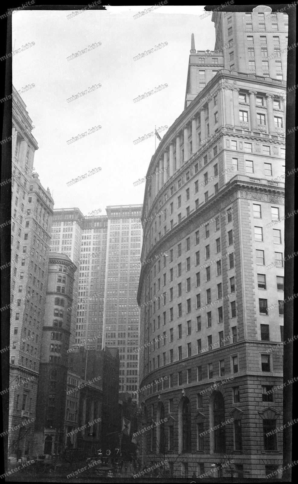 Vintage-Negative-Manhattan-New-York-USA-Broadway-Standard Oil Building-1920s-3