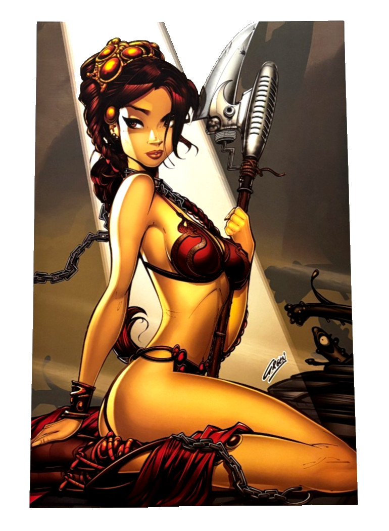 PRINCESS PAUL GREEN EXCLUSIVE LIMITED EDITION ART PRINT NM+