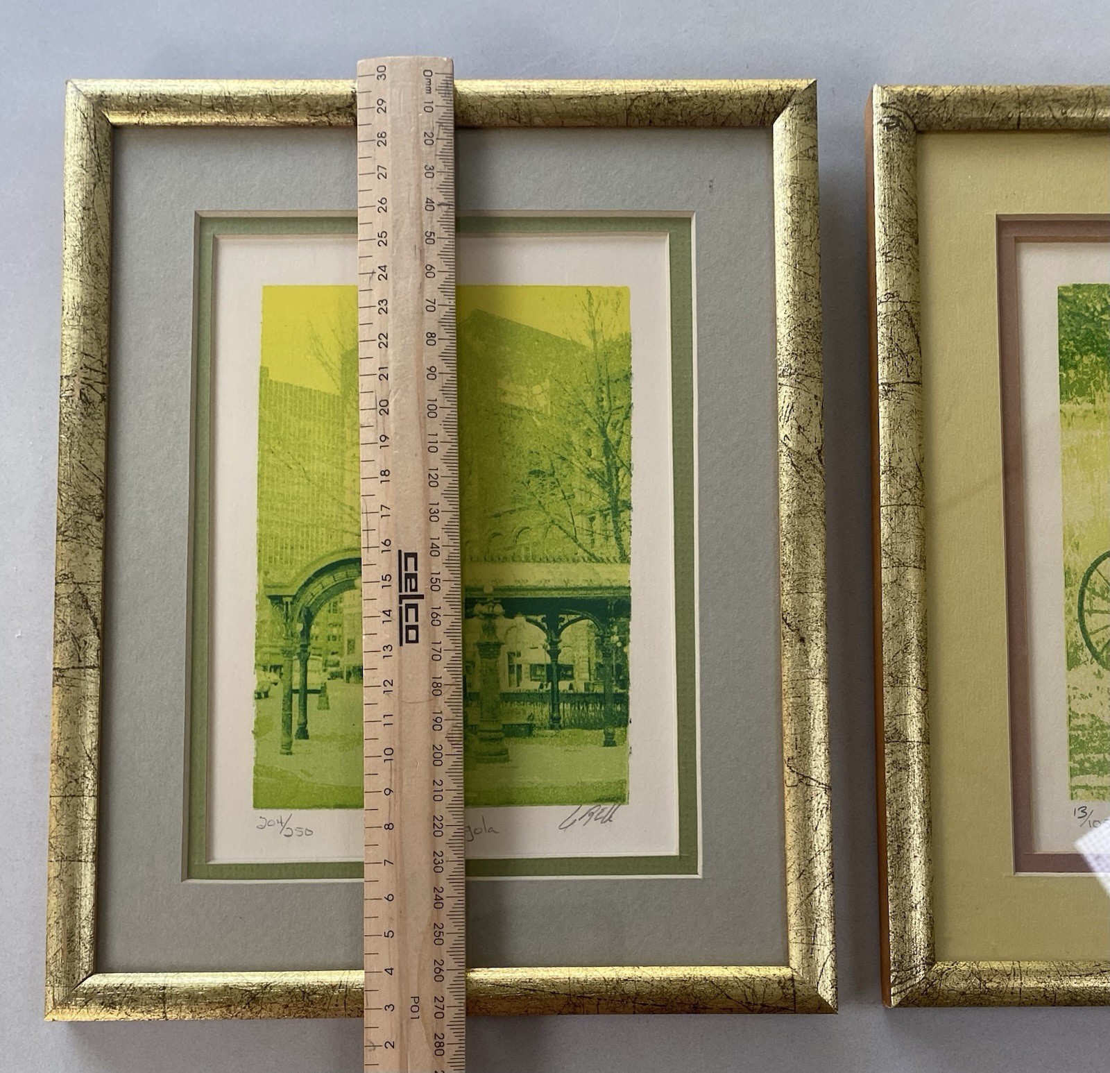 Limited Edition Vintage Monochromatic Stylized Photo Screenprints 22cm x 27cm
