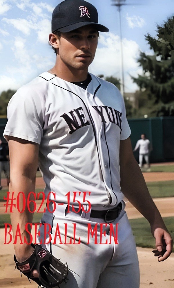 MALE PORTRAIT #0626-155- athletes series -baseball men-free ship/usa