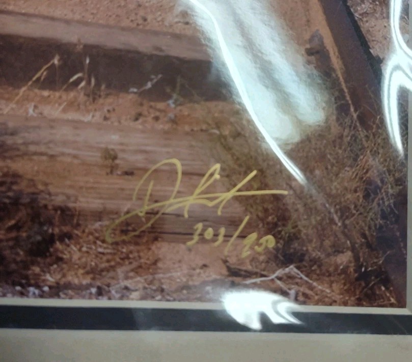Don Schimmel Signed Numbered Photo 303/950 Photography Art “End Of The Line”