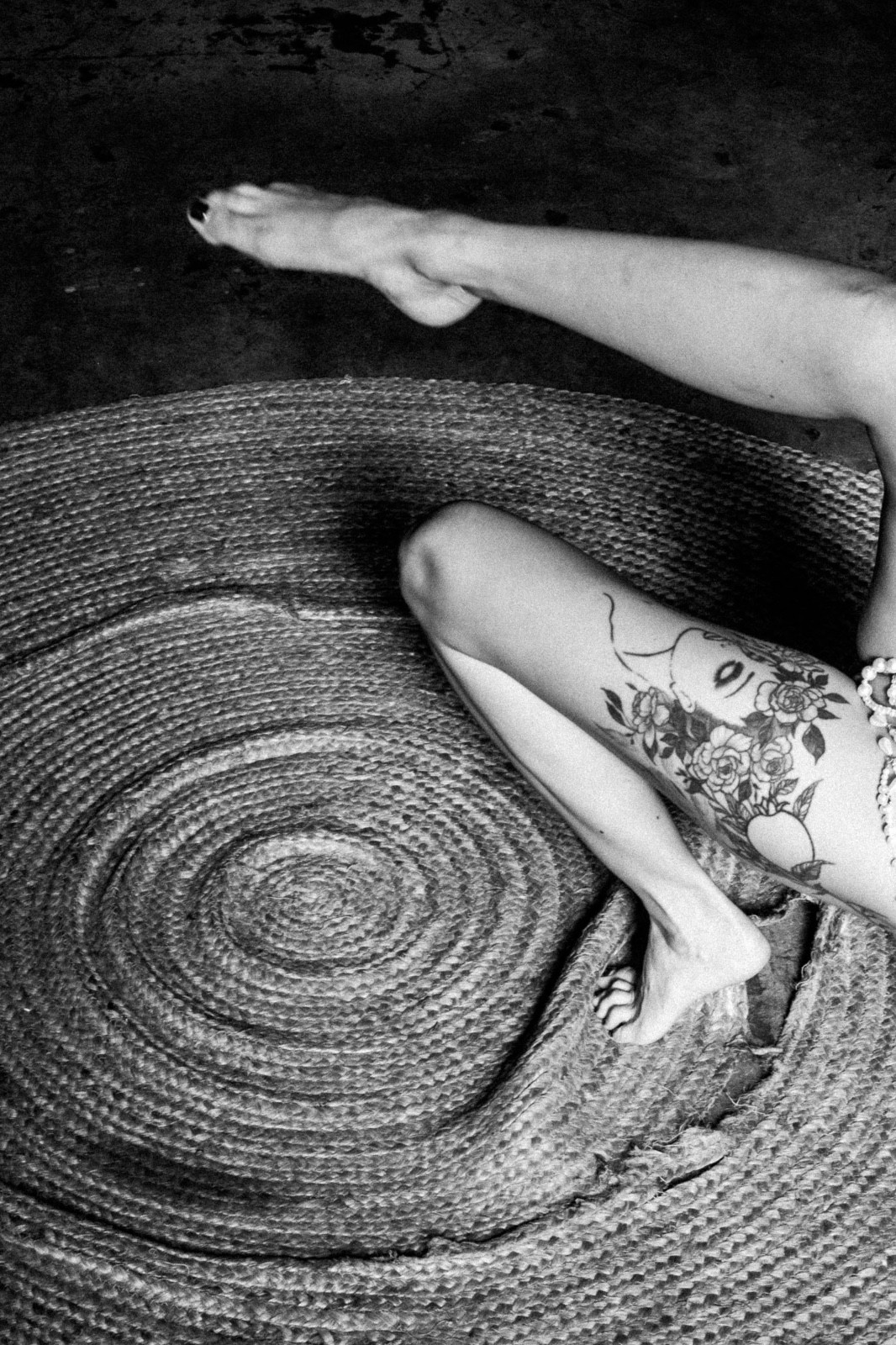 Art Model Sawyer 8×12″ Archival Lustre Black and White Print B+W