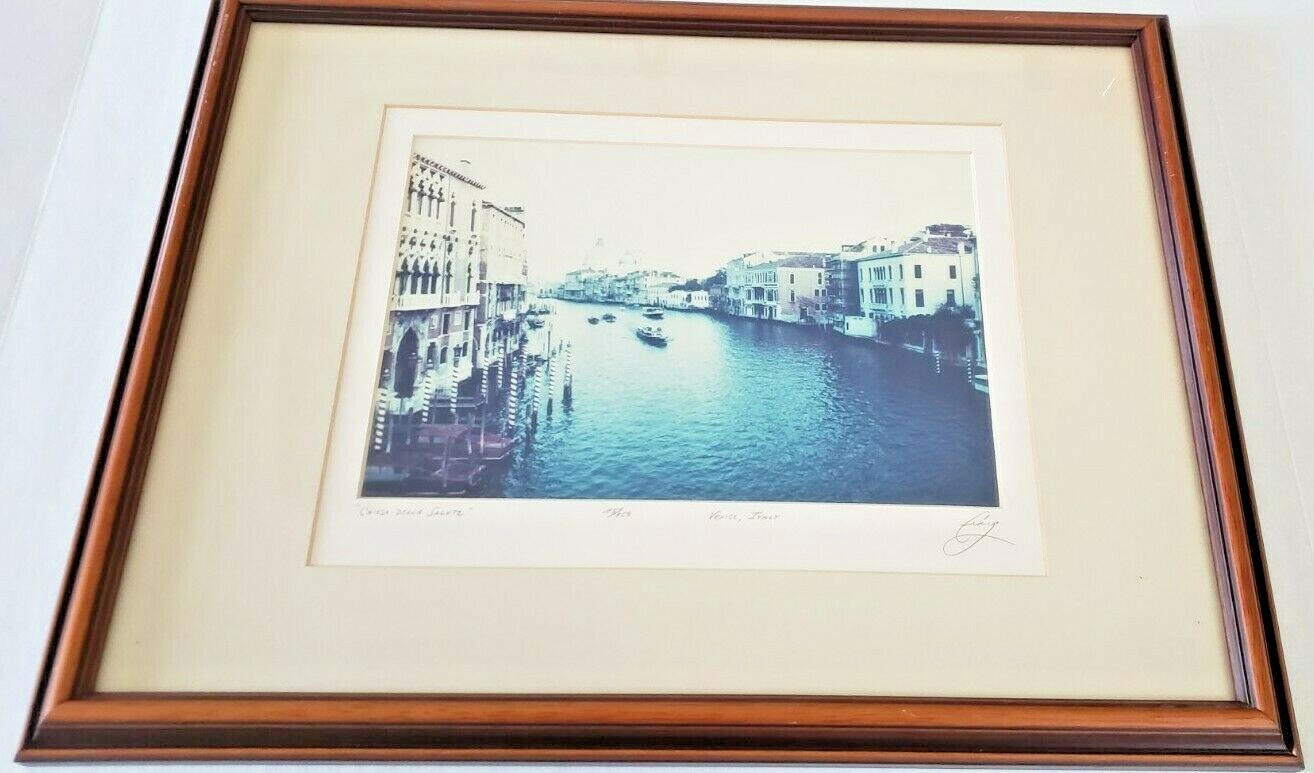 Venice Italy Vintage Photo Dennis Craig Rosen Ltd Edition 185/350 Artist Signed