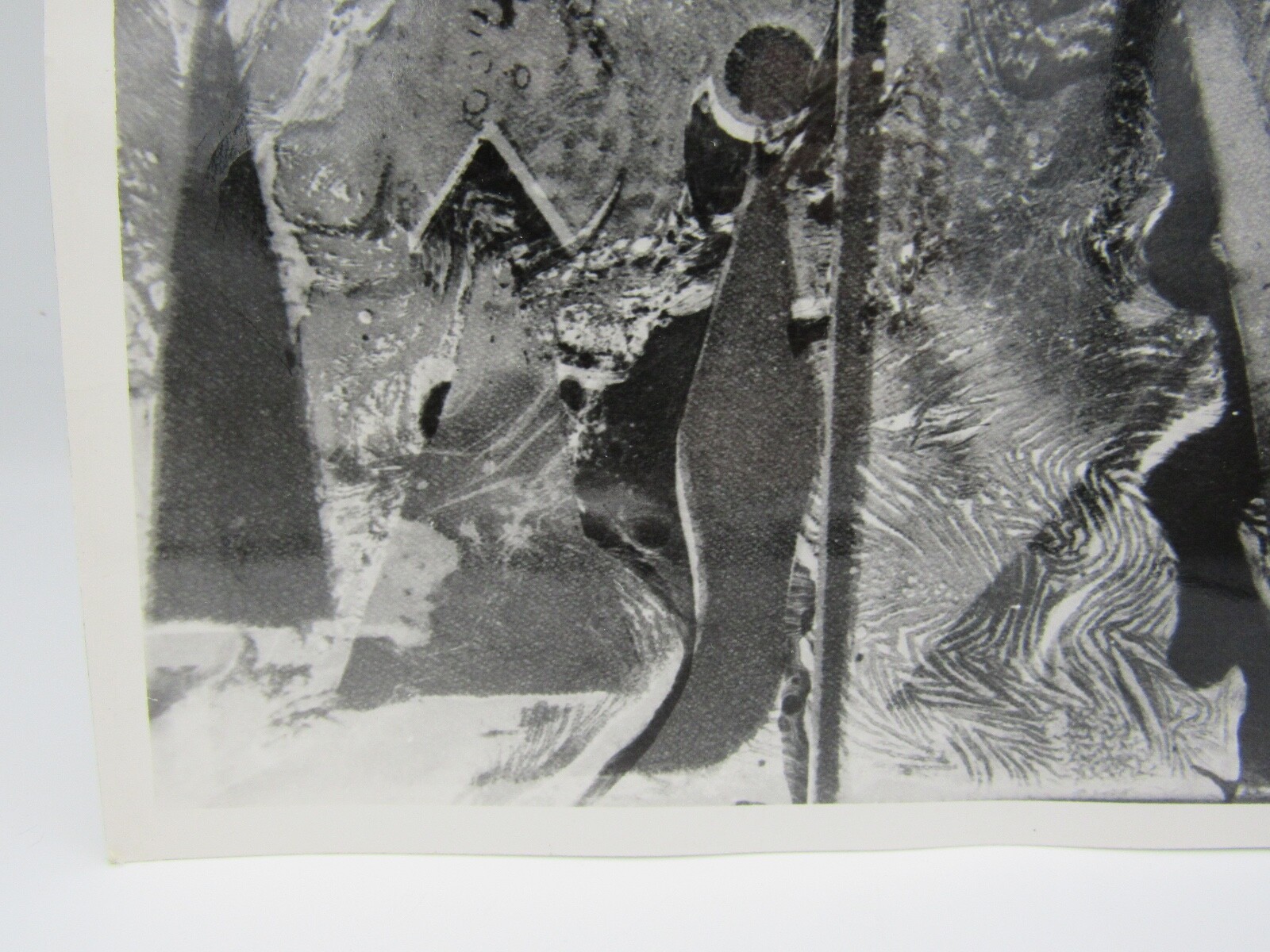 Vintage James Fitzsimmons silver gelatin photograph abstract modernist 8×10″