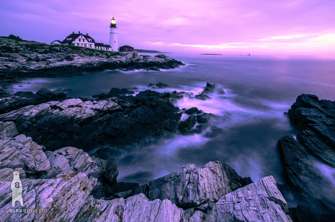 Cape Elizabeth, Maine – Lighthouse Dawn – Fine Art Photography Prints