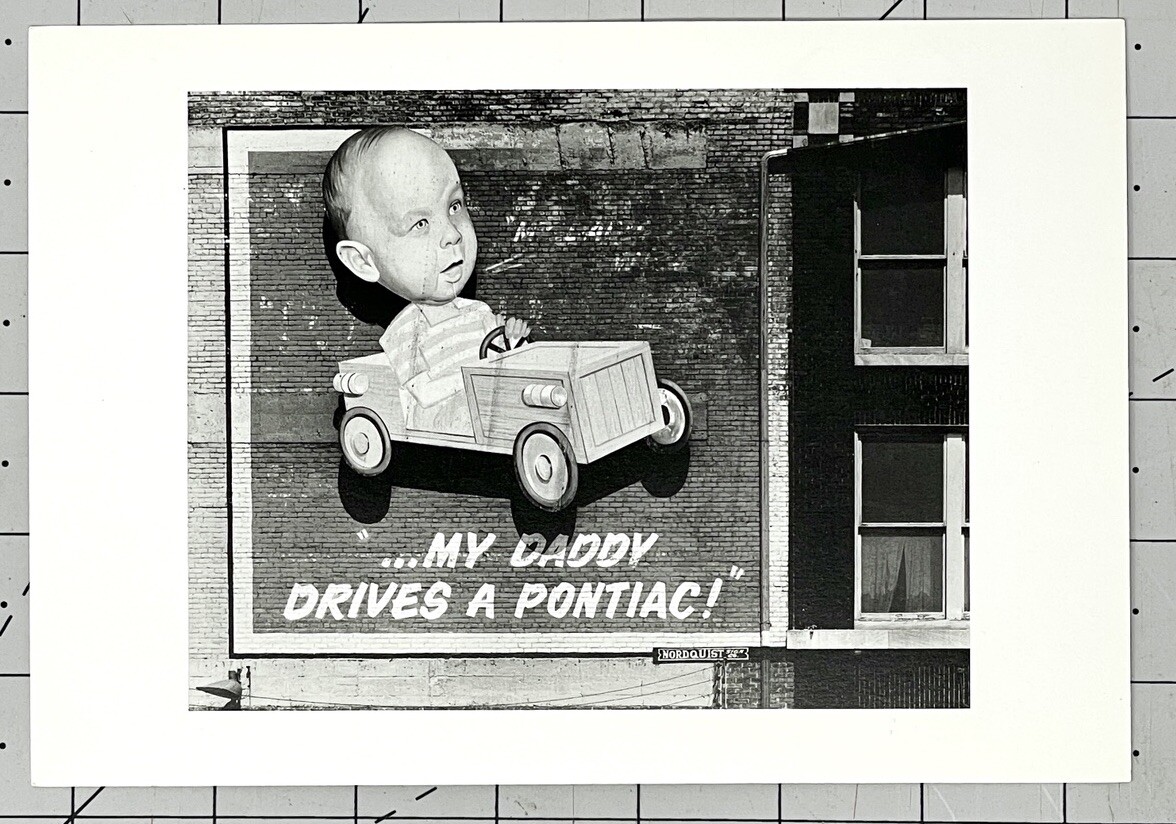 Nathan Lyons (1930-2016) Art Announcement Card April 2000 – Notations