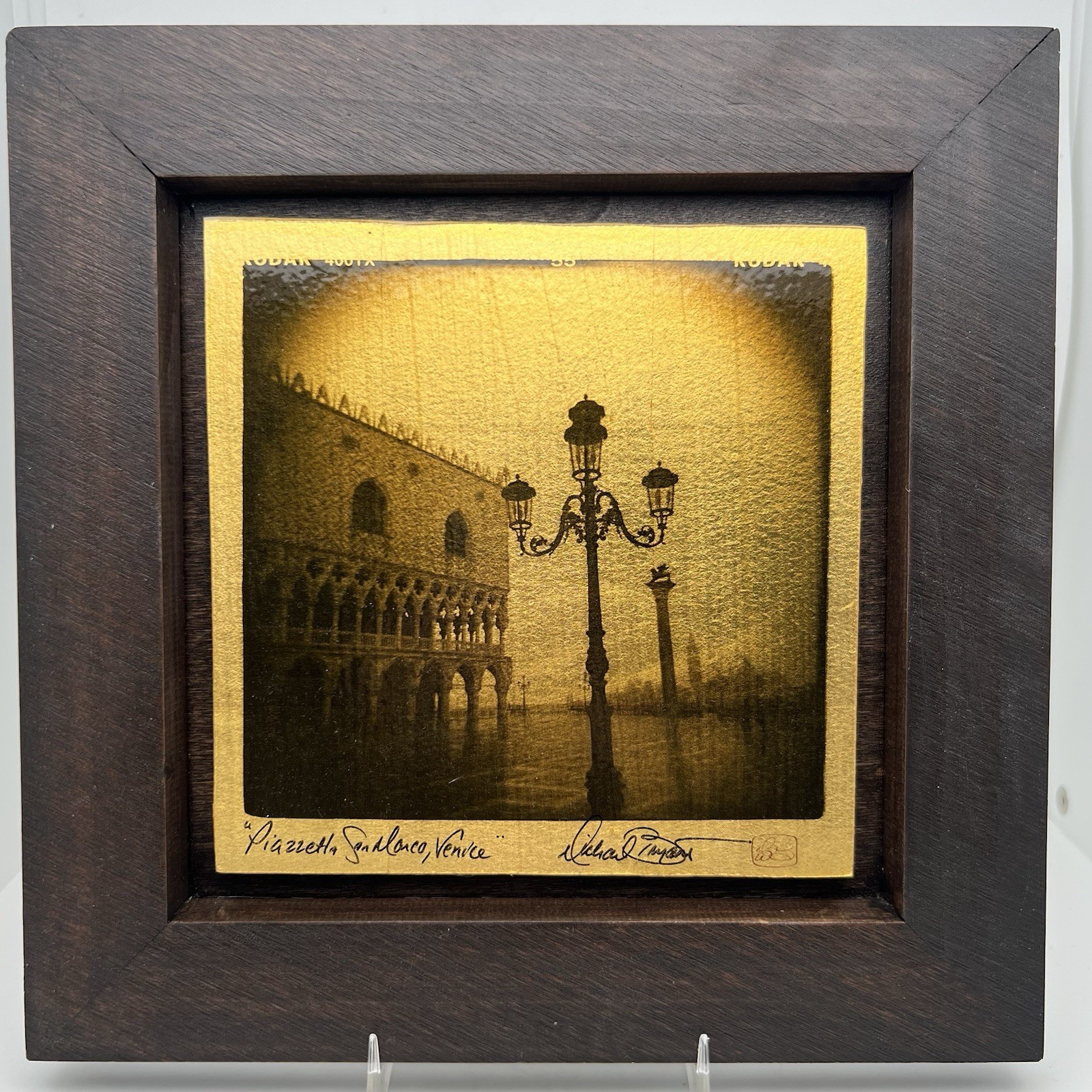 Michael Bryant “Piazzetta San Marco, Venice” Mixed Media Photography Art 10×10