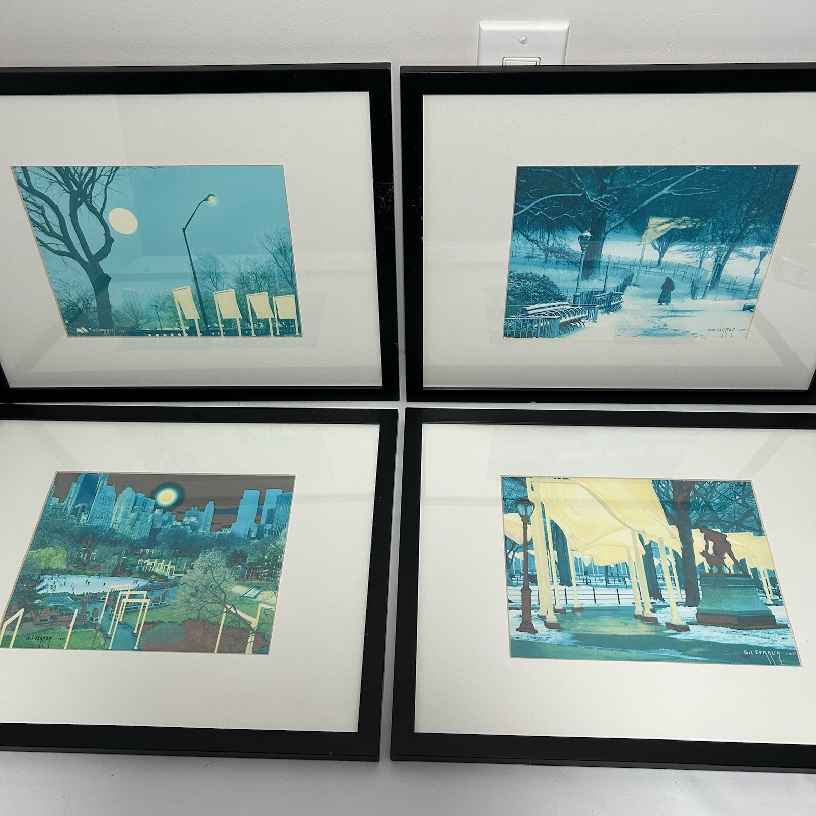 4 Gil Ferrer Studio Photography Art NYC Central Park Photos 2005 Hand Signed