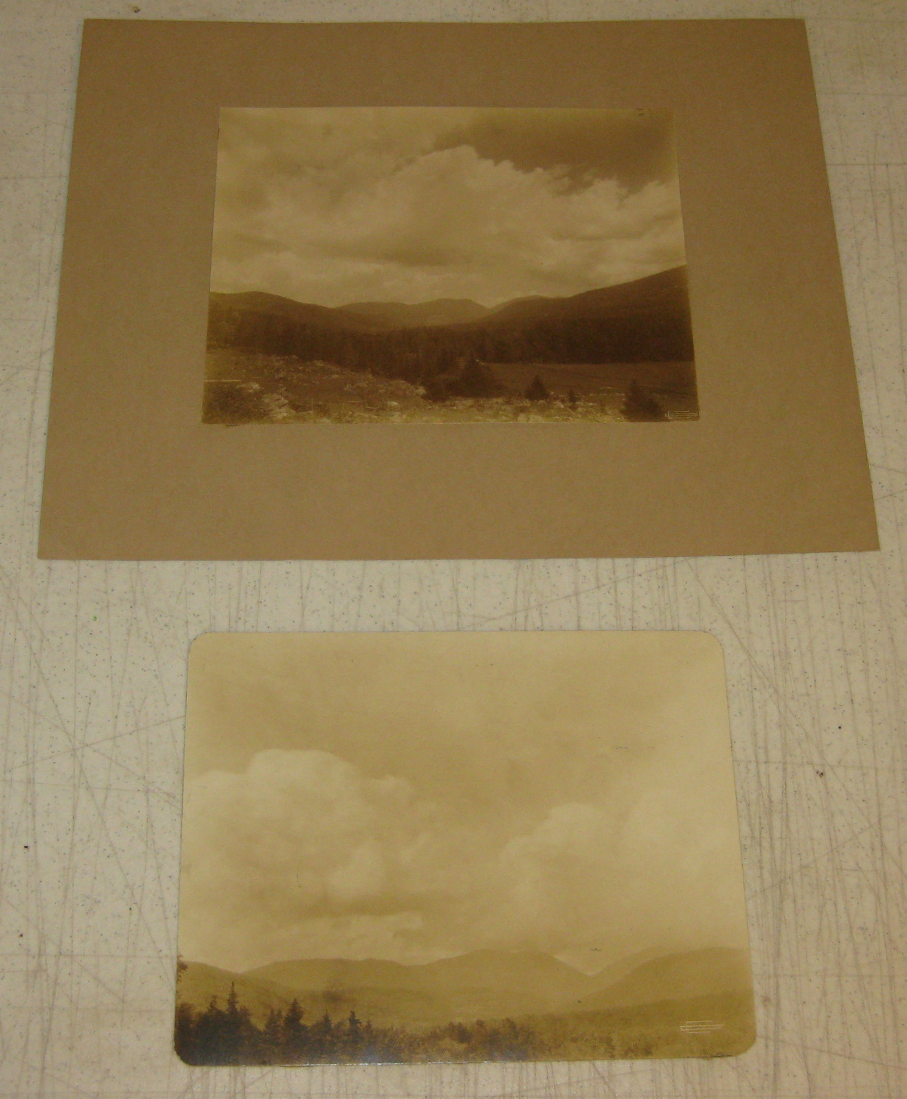 ANTIQUE *CLIFTON CHURCH* VIEW FROM EAGLE MOUNTAIN HOUSE WHITE MOUNTAINS NH PHOTO
