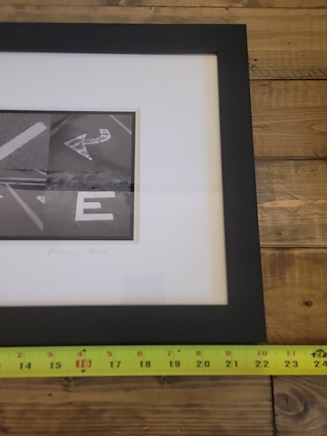 Framed Abstract Photograph 6-Panel Collage “Which Way is Love?” Numbered 9/350