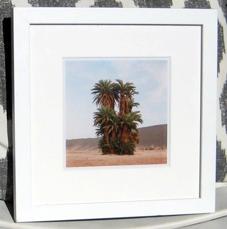 M’hammed Kilito Fine Art Color Photograph of Moroccan Oasis Framed