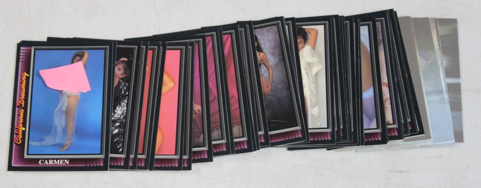 HOLO Pleasures Inc 1991 California Dreaming Adult Trading Card Set Opened Box