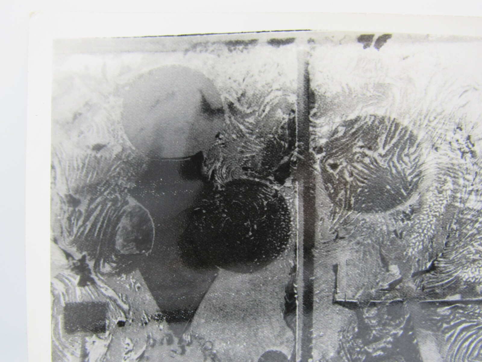 Vintage James Fitzsimmons silver gelatin photograph abstract modernist 8×10″