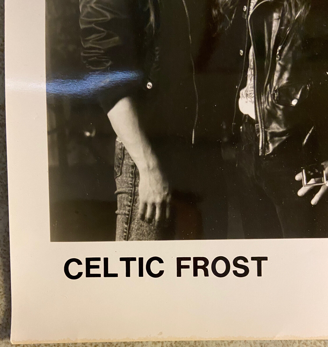 Celtic Frost Original Vintage Noise Records 8×10 Promo Photo / LP Insert
