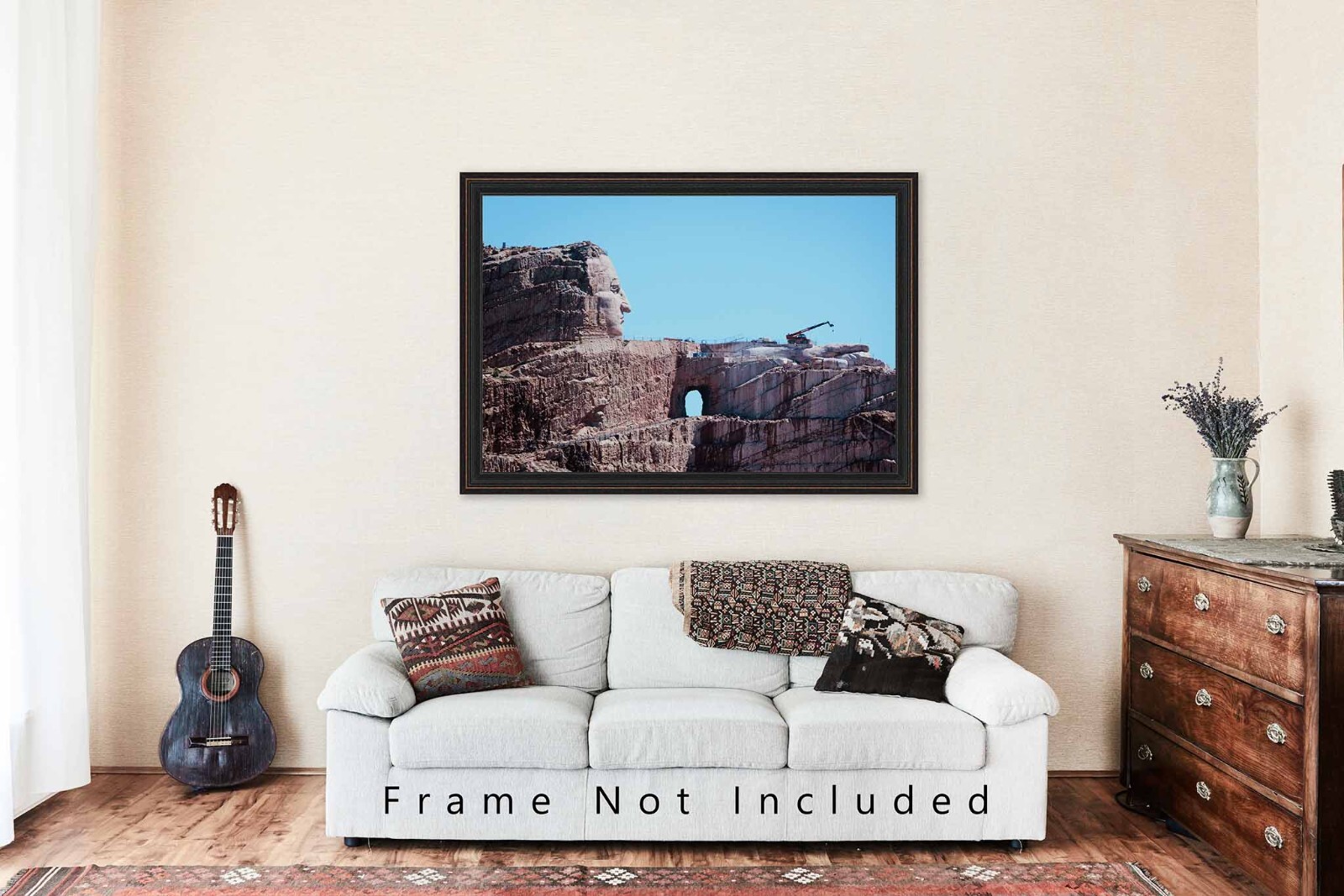 Crazy Horse Photography Print: South Dakota Black Hills Lakota Sioux Photo