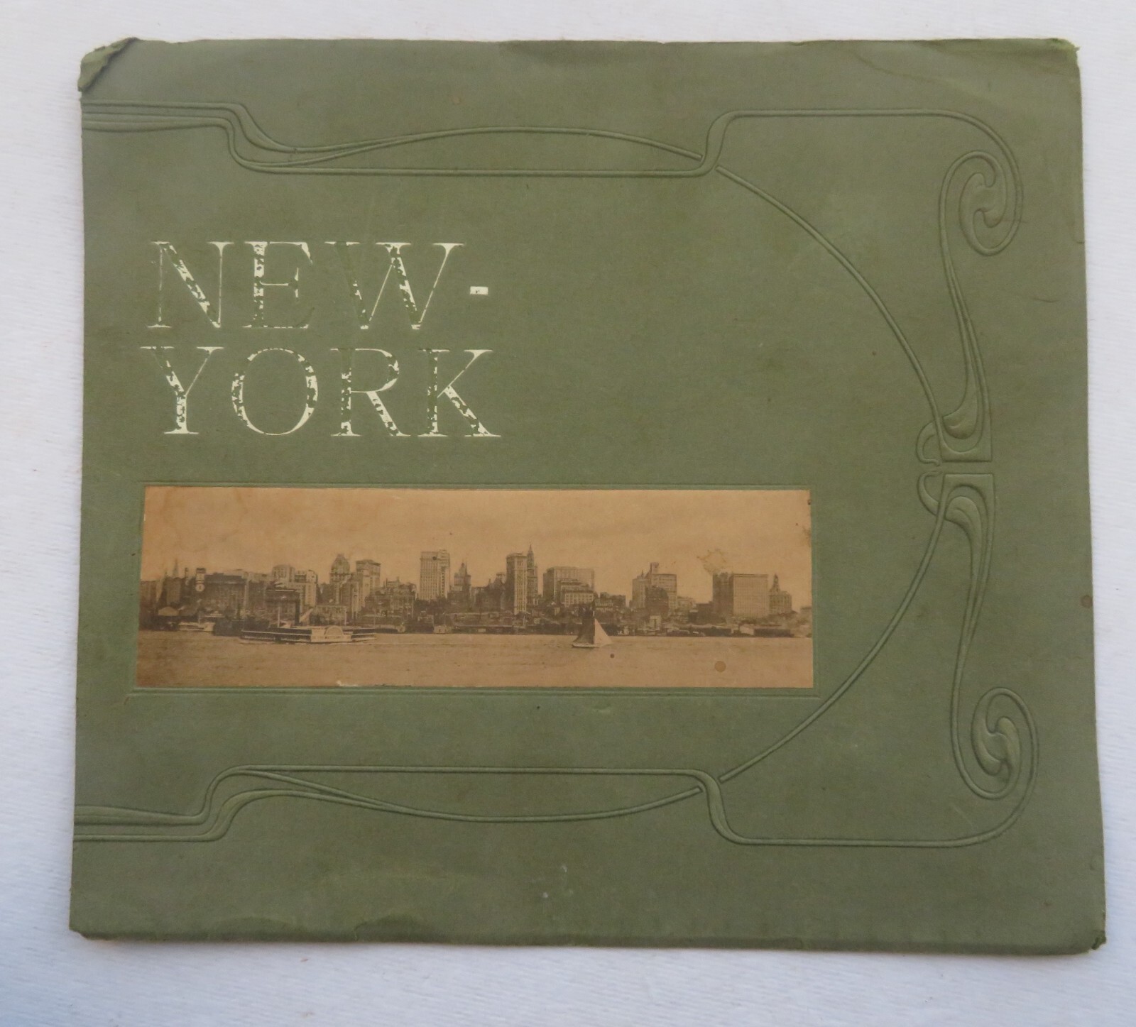 1903 NEW YORK National Art View Co Architect Monument Print photo Album sheets