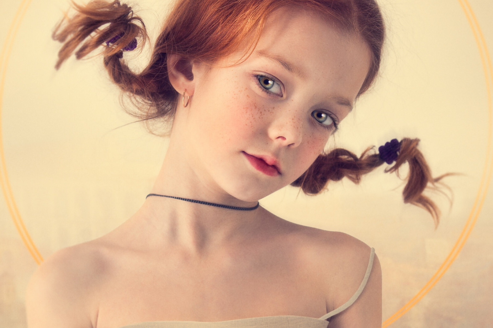 An Imaginative Folio of Six Signed Photographs – Fine Art Portraits of Children