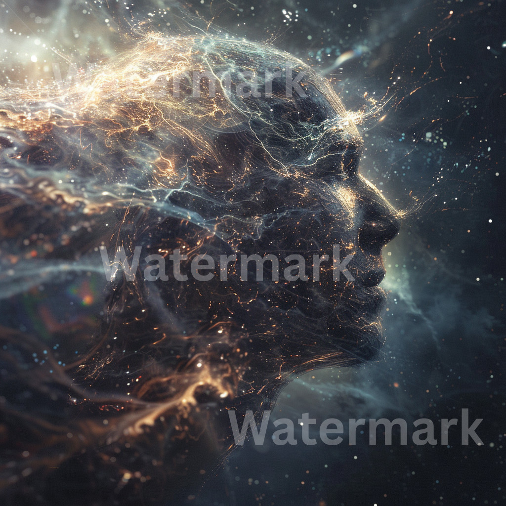 Digital Image Picture Photo Wallpaper Printable Art Cosmic Mind Abstract Human