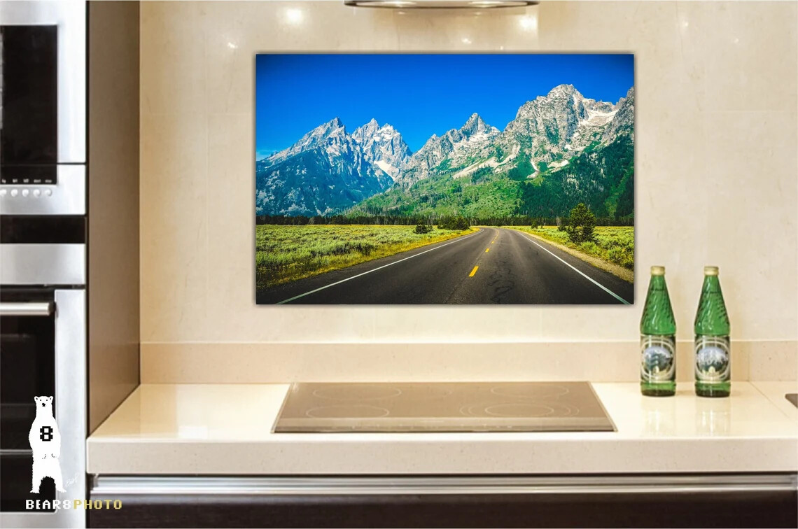 Teton National Park, Wyoming – Country Roads – Mountain Landscape Photography