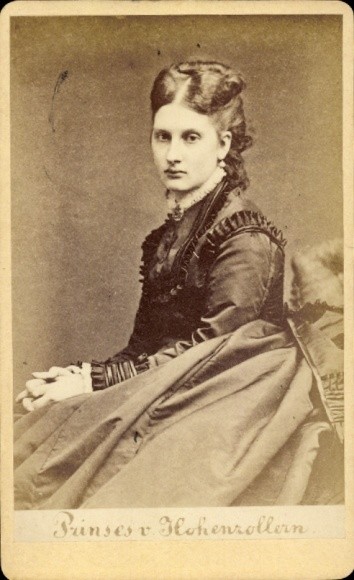 CdV Princess of Hohenzollern, Antonia of Portugal, portrait – 11275610