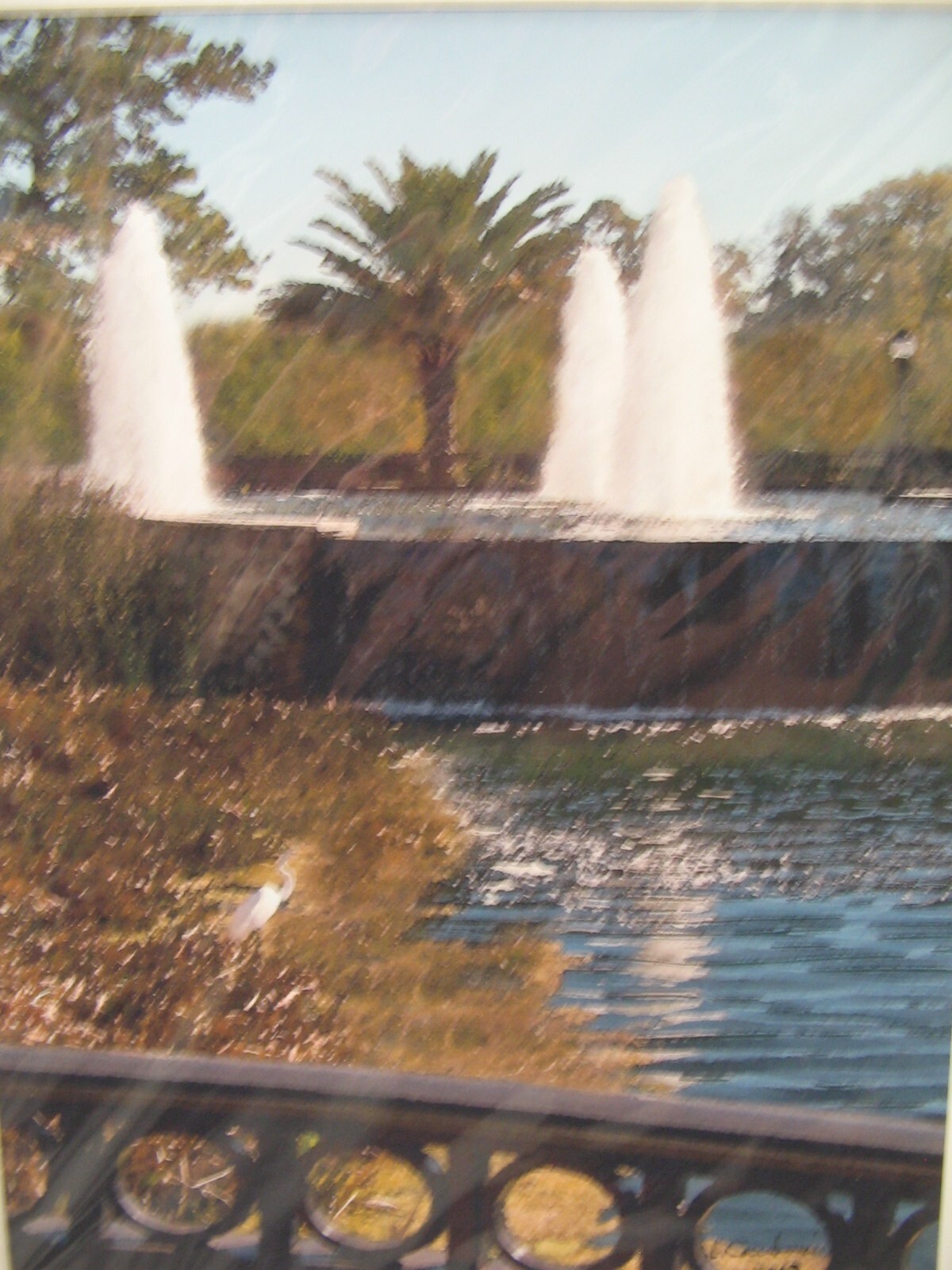 ART PHOTOGRAPHY Fountain View Color Matte Paper 16×20 By Larry Santucci
