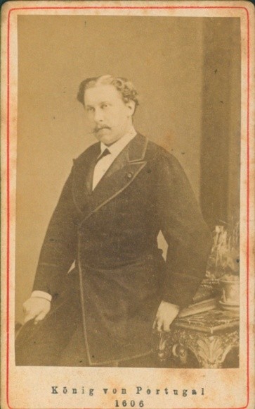 CdV Ludwig I, King of Portugal, portrait – 10946523