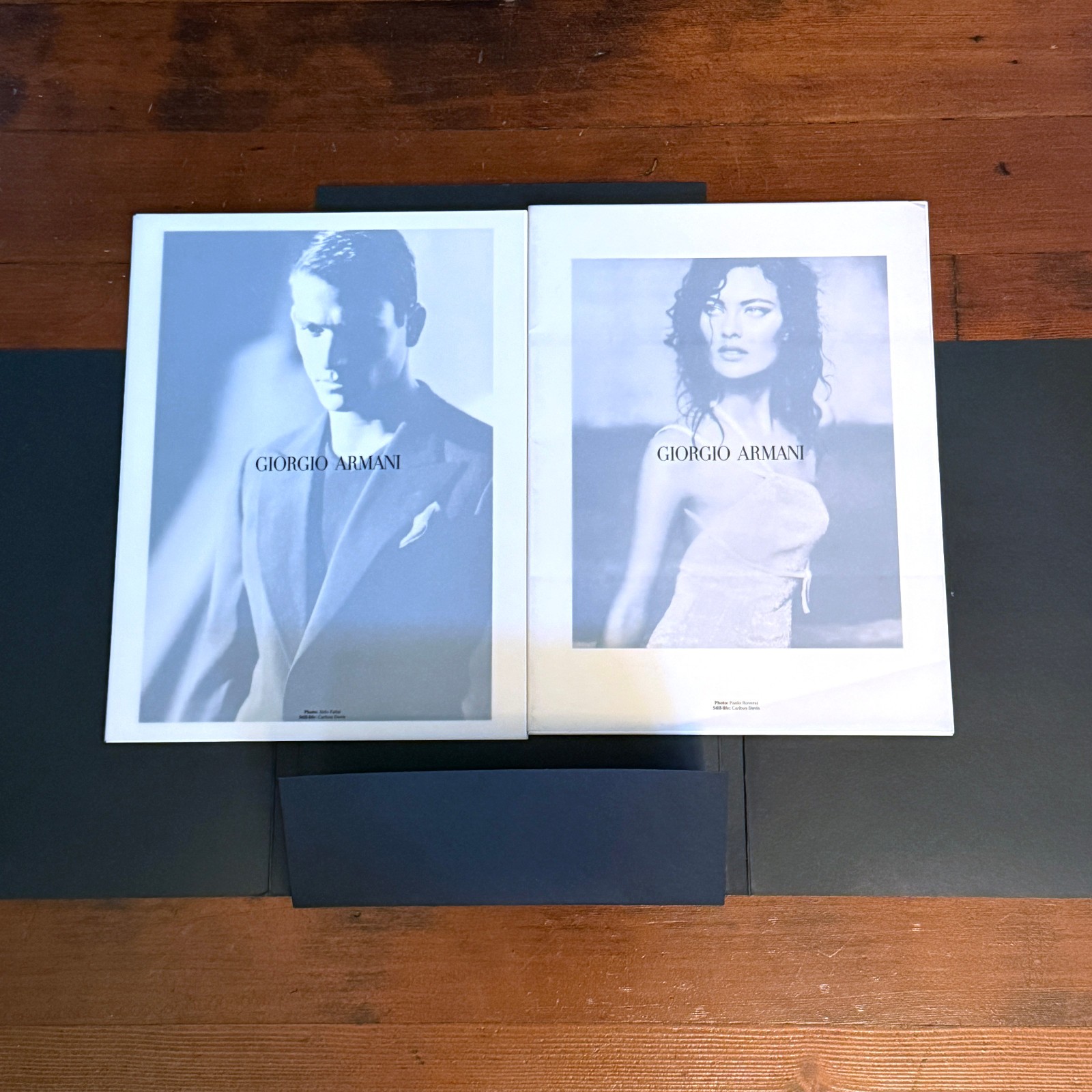 GIORGIO ARMANI Spring Summer 1998 Photo Sets By PAOLO ROVERSI and ALDO FALLAI