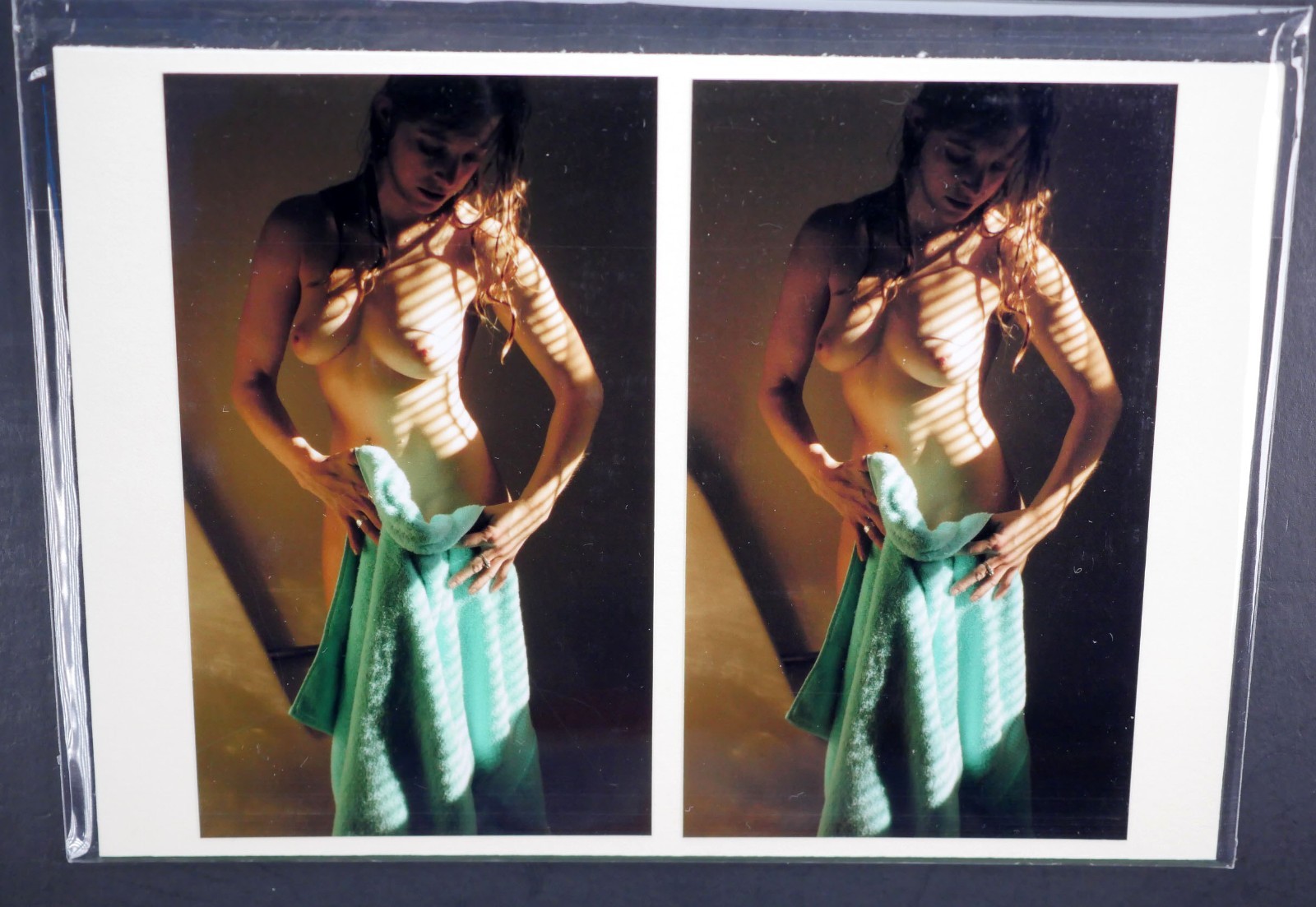 Boris Starosta 3D Stereoview – Betty A-286 – nude model signed 2007 #345