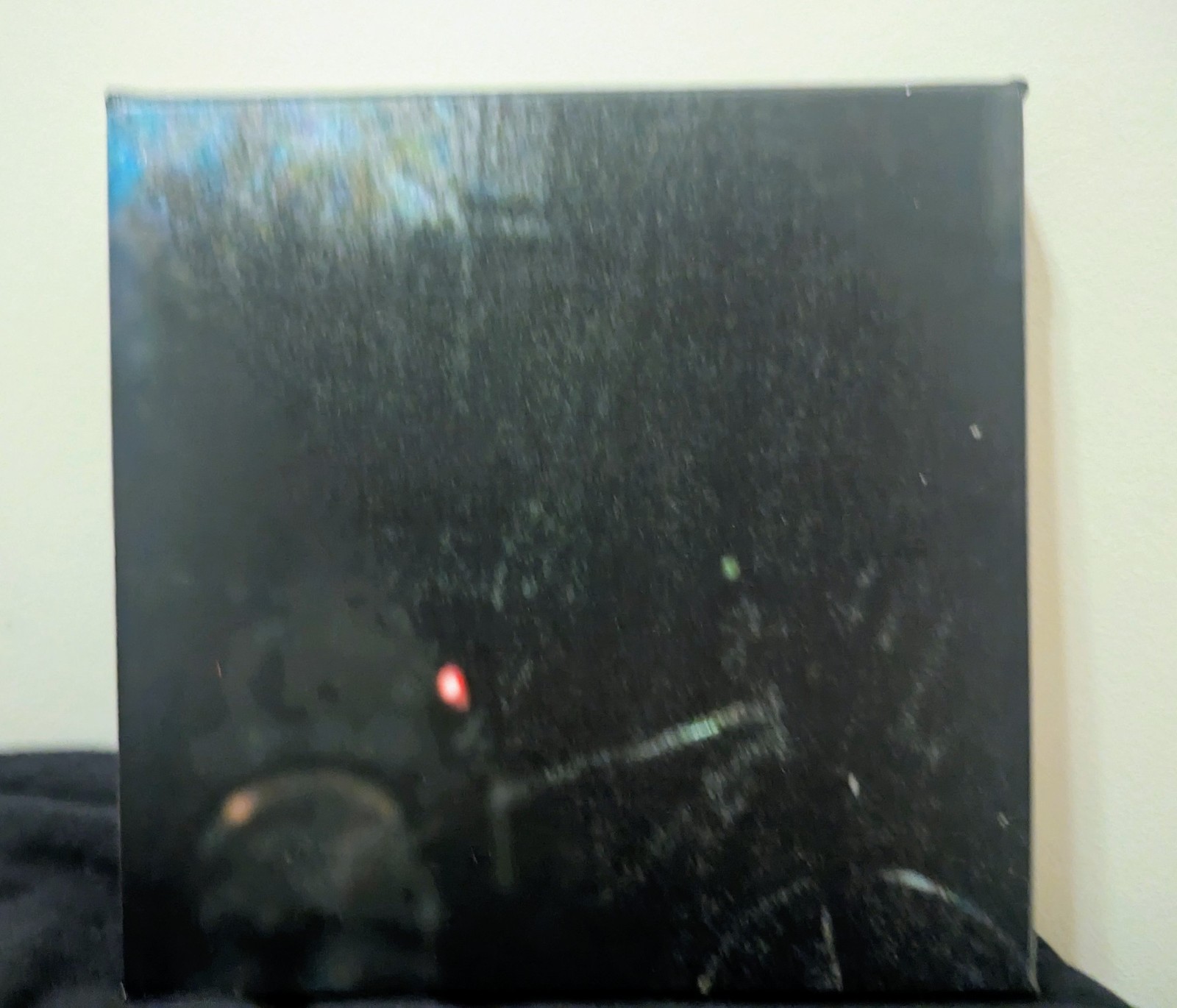 Photograph On Canvas 2019 Bike Art Expression Urban Bicycle in Snow Artwork Dark