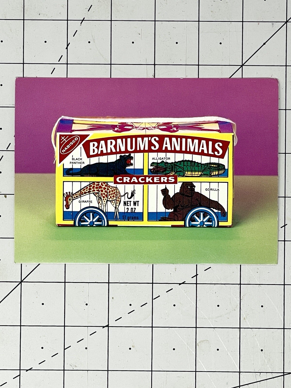 Neil Winokur Art Photo Card – Animal Crackers 1990 – Fotofolio