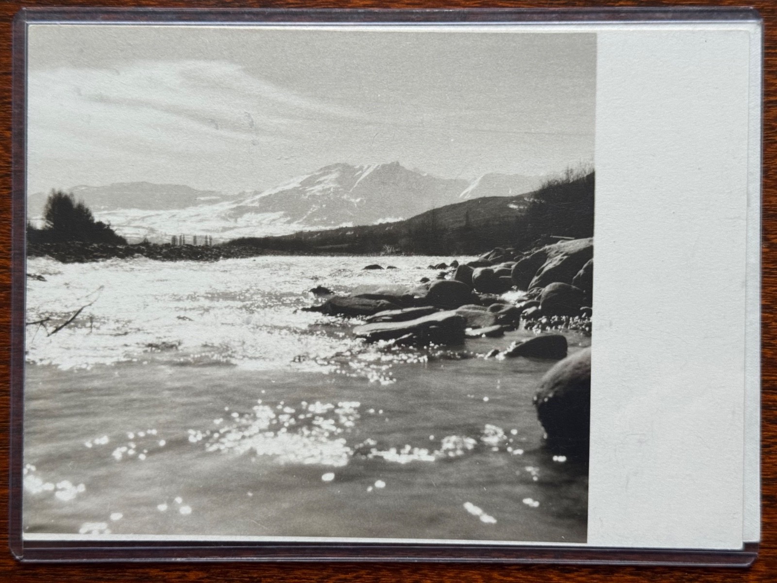 VIVIAN MAIER Mountain Stream Landscape – Original Vintage Travel Photography