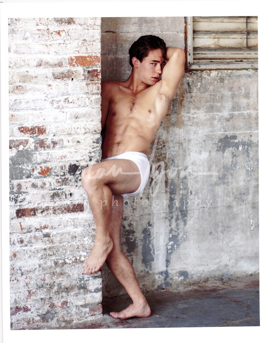 11 X 8.5 Alan Lyon Original Male Photo gay interest (4) Skip underwear