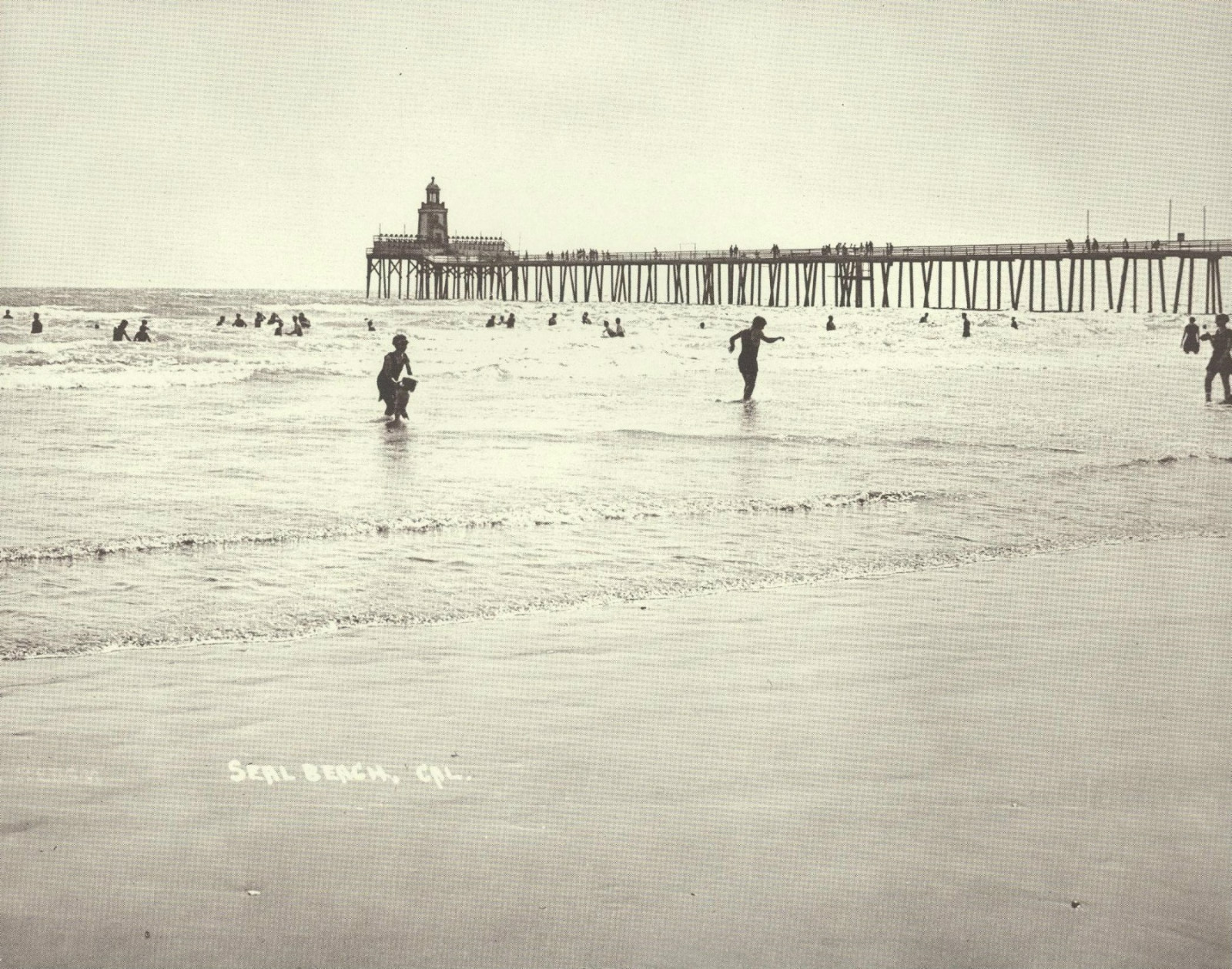 SEAL BEACH Joy Zone PIER Scintillator Photo Print 1609 11″ x 14″