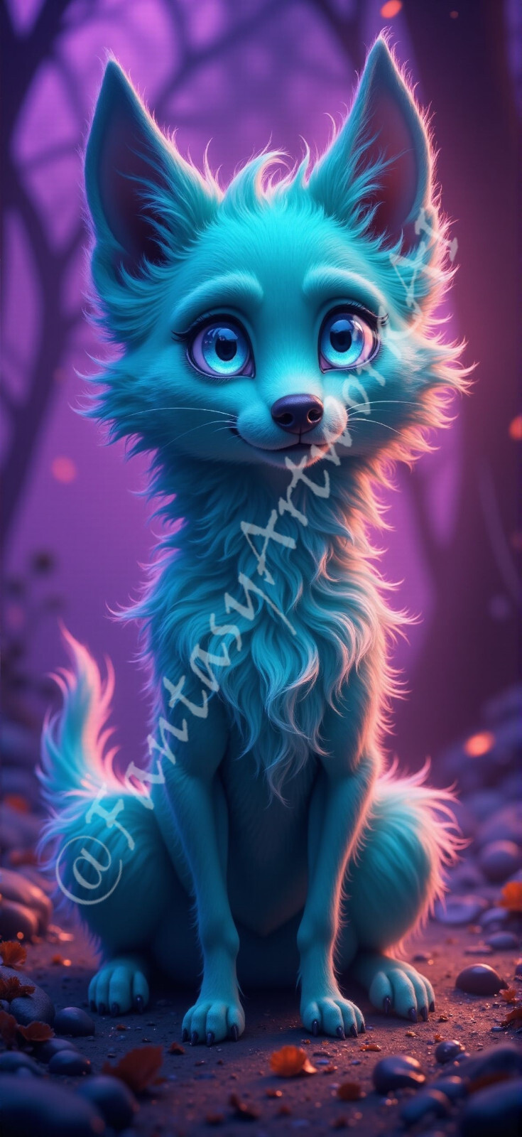 Nice Dog – Digital Image Picture Phone Background AI Art, 10 images – #10