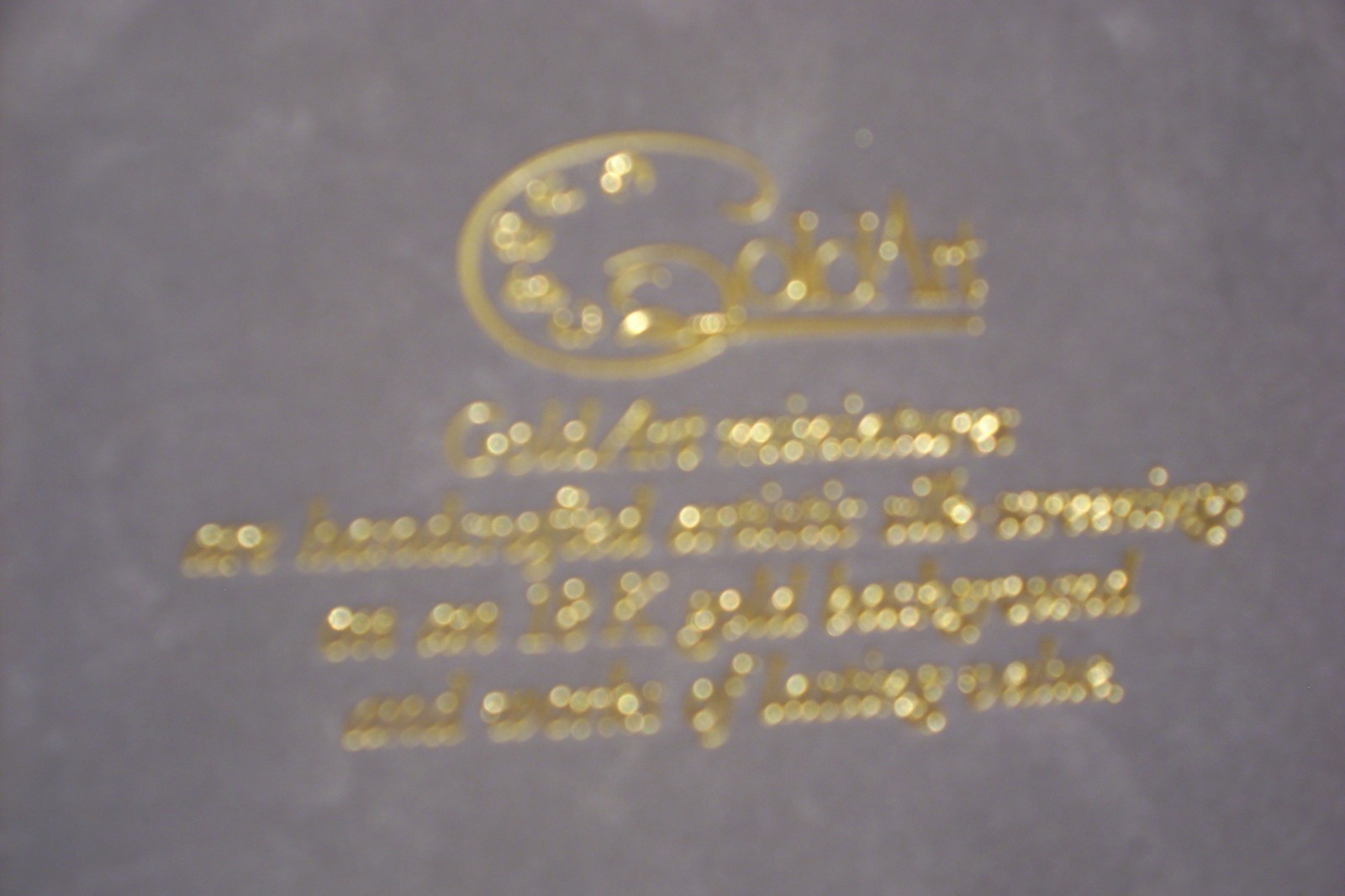 Gold Art – MINIATURES (2) BIRDS BY ALICE & ERNANDEZ, W/CERTIFICATES –
