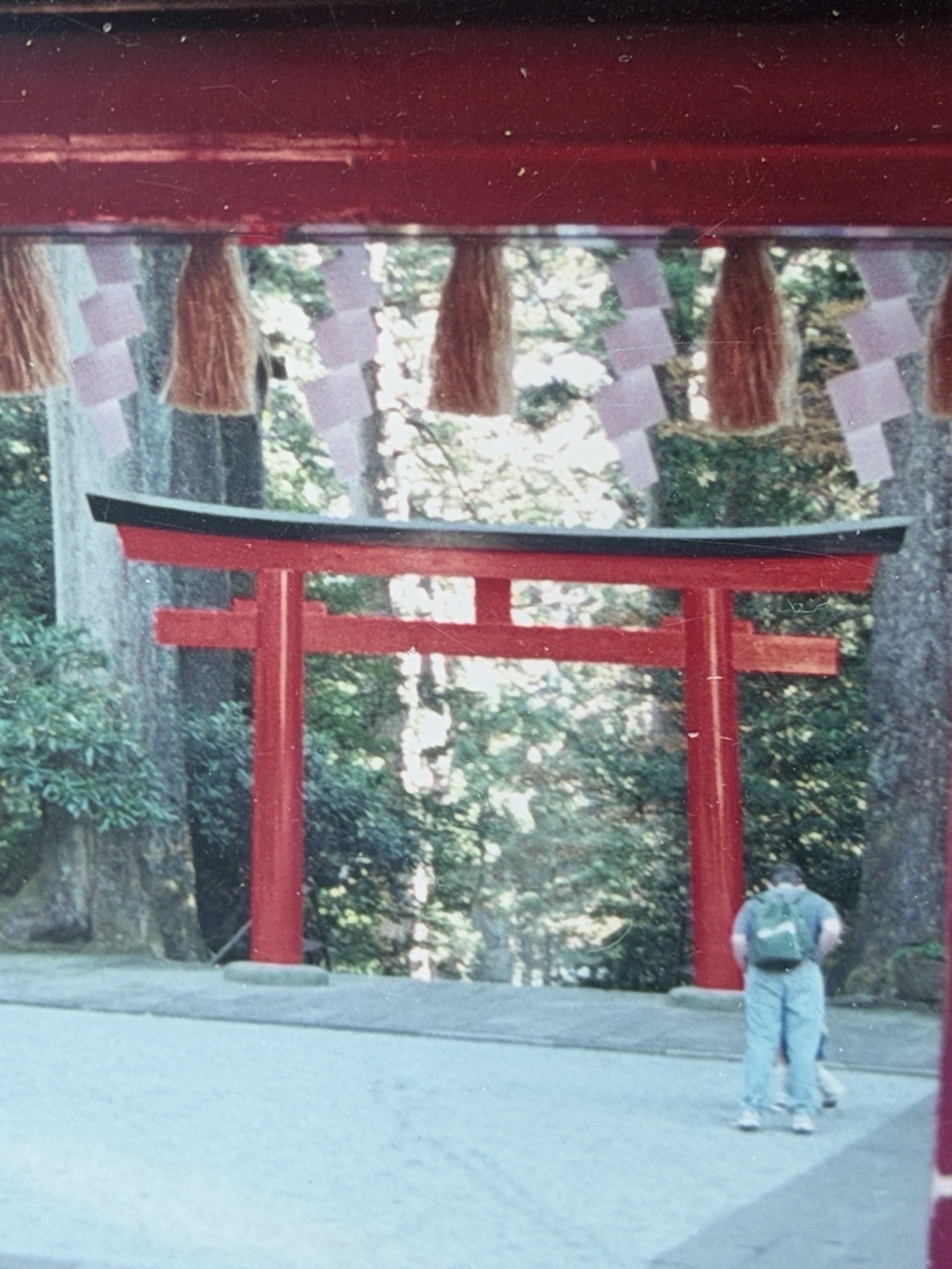 Chichibu Jinja Shrine Signed Matted and Framed Photograph