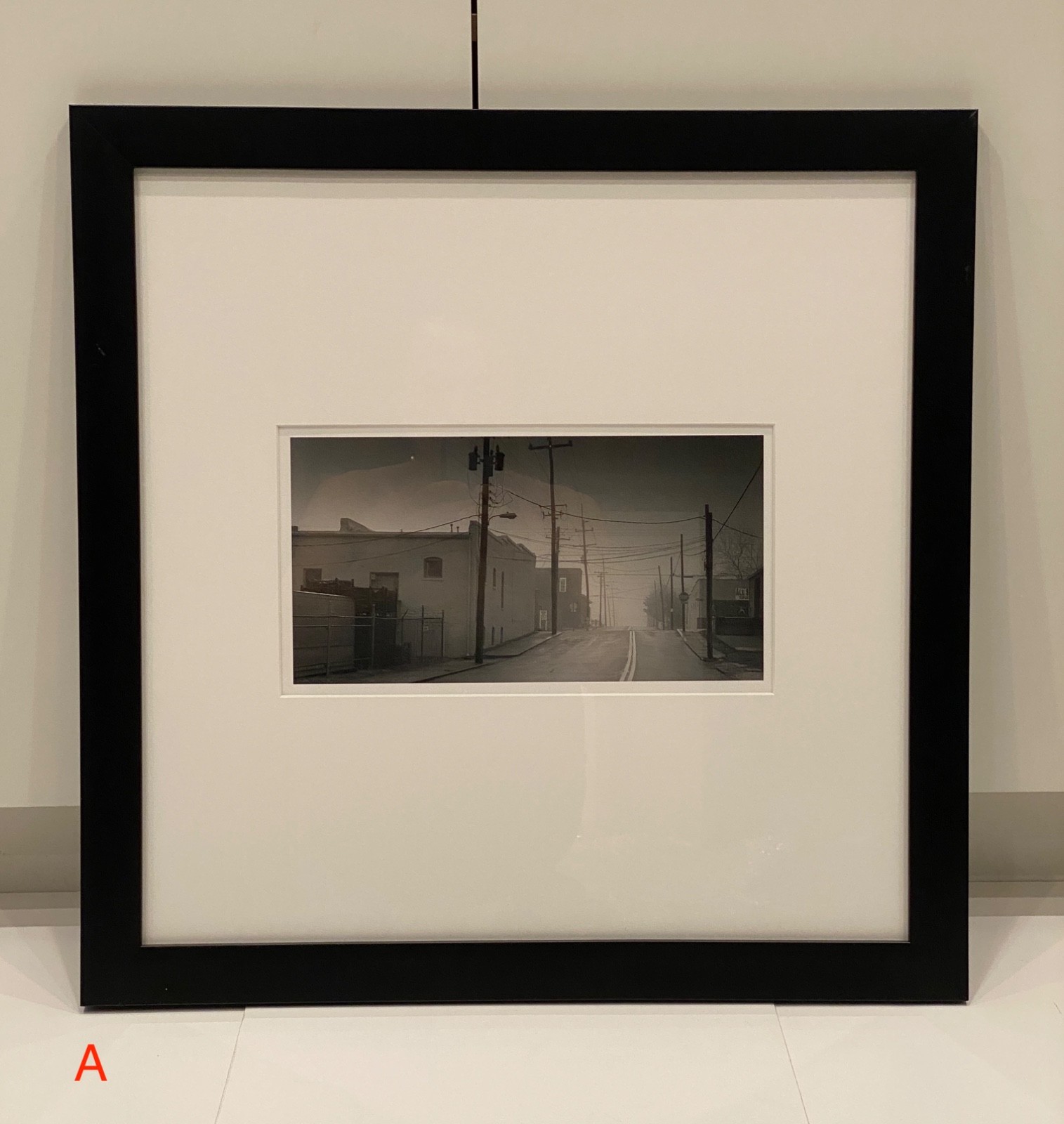 Black & White Wooden Frame Photography Art Work Collection