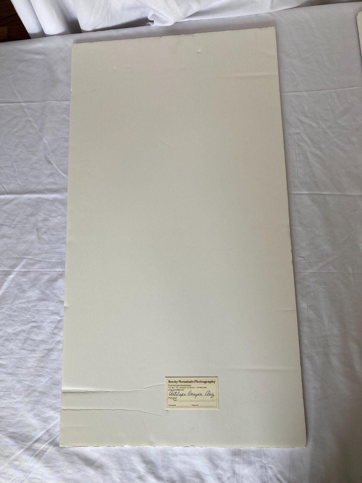 ANTELOPE CANYON, ARIZONA X2 Signed FRED & JOAN HANSELMANN Limited Edition Print