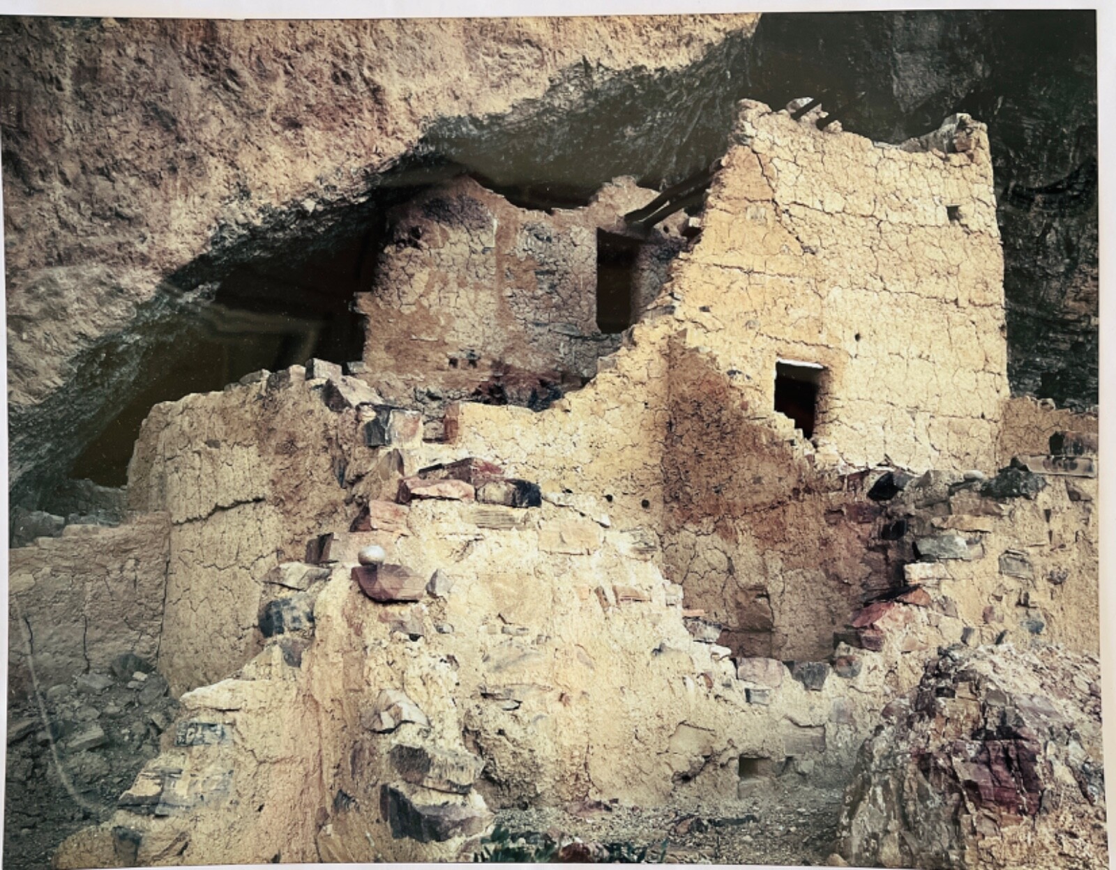11×14″ Glossy Photo Arizona Landscape Photography Scene Indian Ruins