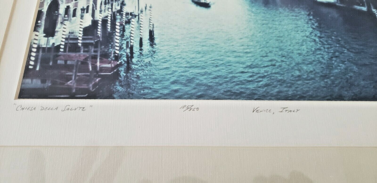 Venice Italy Vintage Photo Dennis Craig Rosen Ltd Edition 185/350 Artist Signed