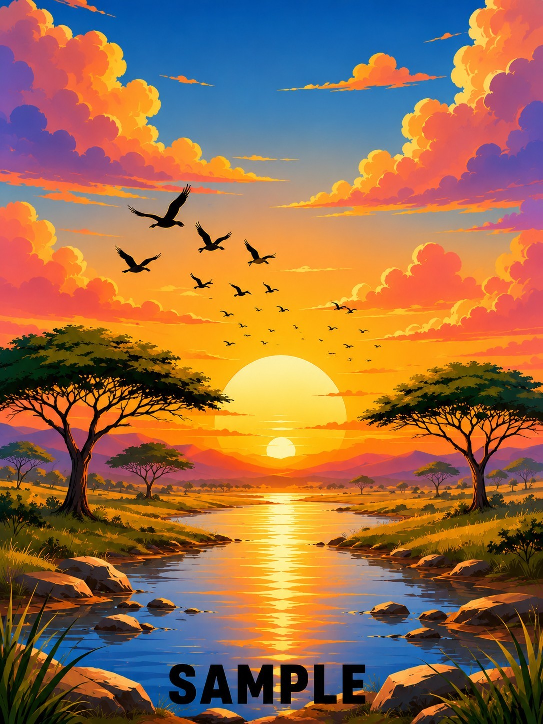 Nature | Digital Art | Instant Download | Printable Image