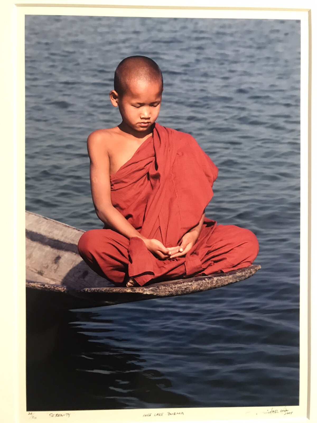 Limited Ed. Photograh By Award Winning Photographer Michael Chen Titled Serenity