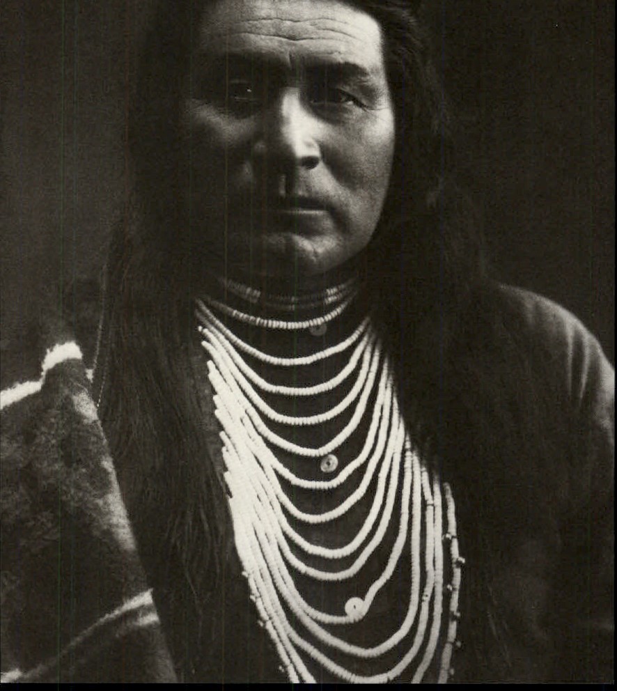 1972 Original Edward Curtis Nez Perce Native American Indian Art Photo Gravure
