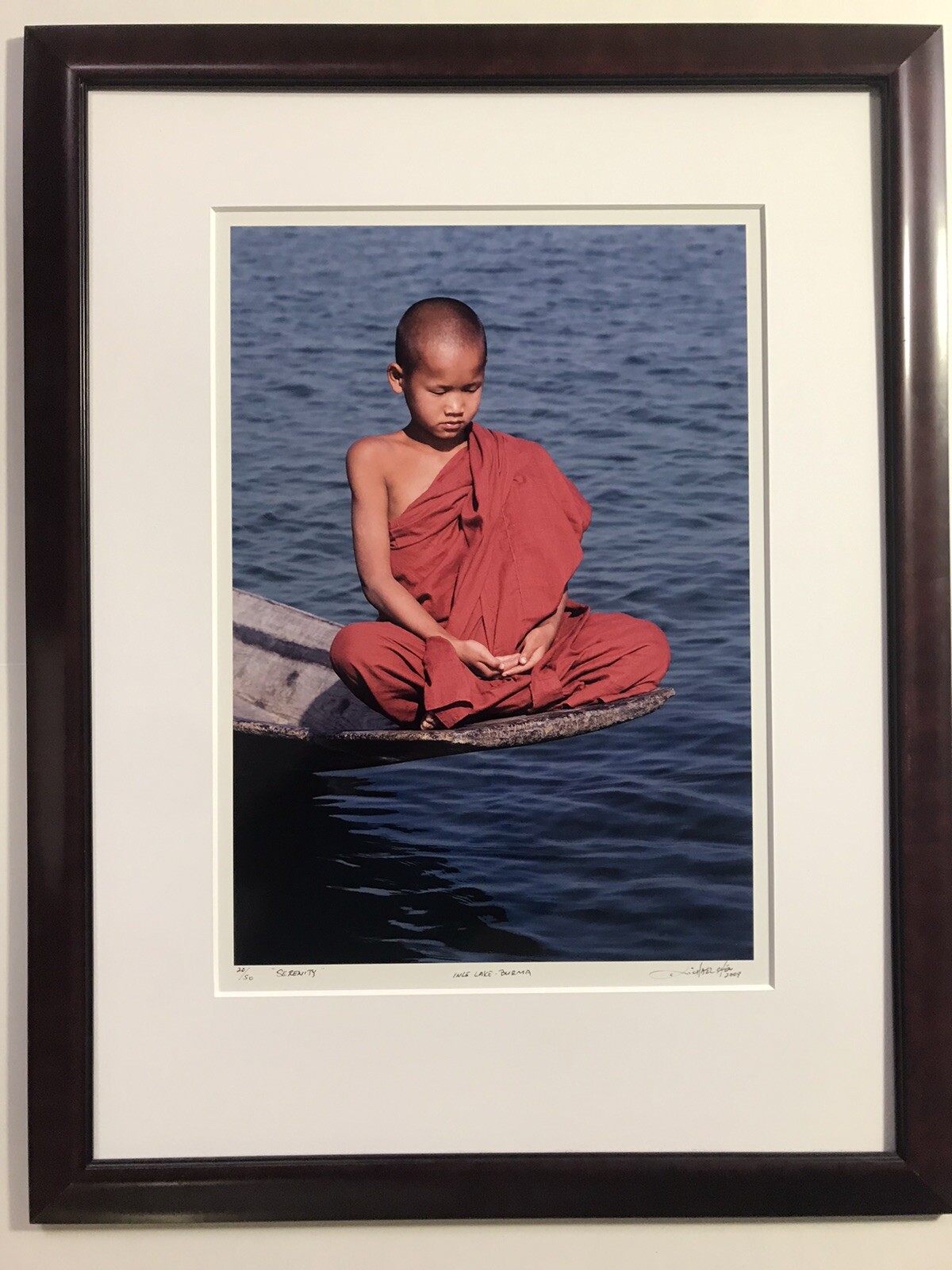 Limited Ed. Photograh By Award Winning Photographer Michael Chen Titled Serenity