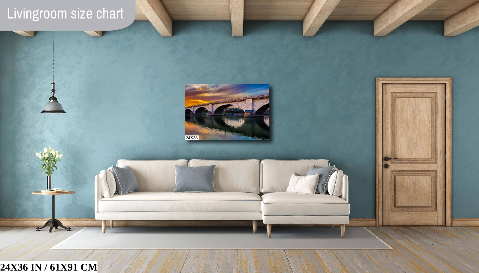 Lakefront Legacy: London Bridge Lake Havasu City Arizona Print