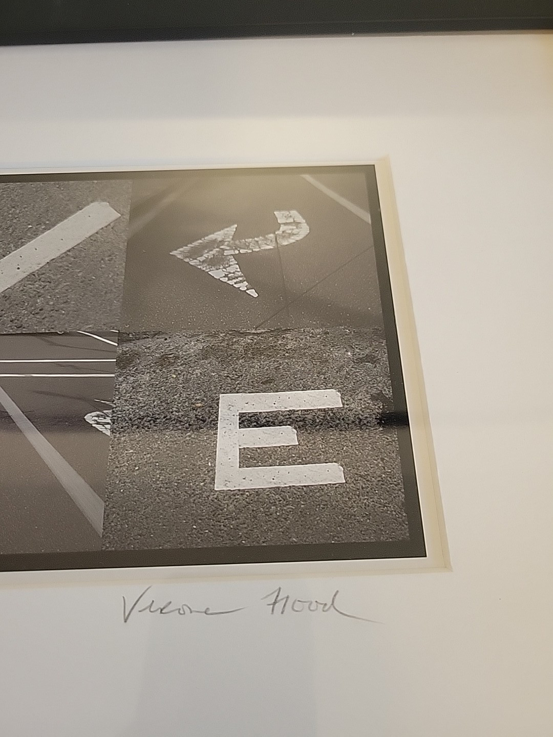 Framed Abstract Photograph 6-Panel Collage “Which Way is Love?” Numbered 9/350